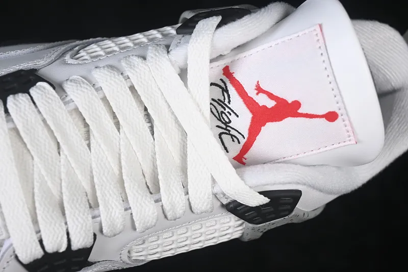 All categories Air Jordan Jordan series basketball shoes Air Jordan 4 LJR version Air Jordan 4 Retro "White Cement" AJ4 Joe 4 new white cement FV5029-100